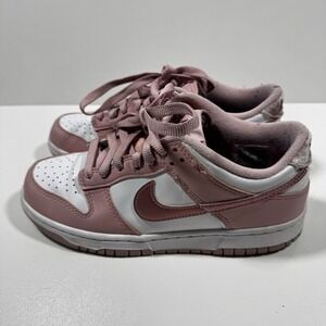 Nike Dunk Low Pink Velvet White Women 7.5 6Y DD6485-600 Pastel Streetwear Casual